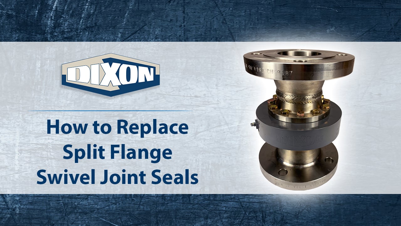 How to Change the Seals in a Dixon Split Flange Swivel Joint Dixon
